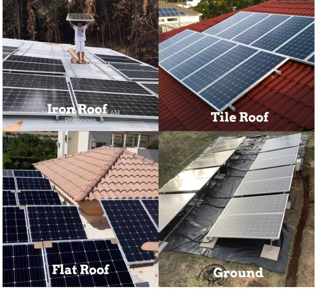 how to install solar power system for home-bracket