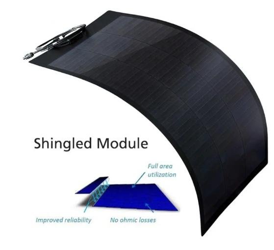 shingled module