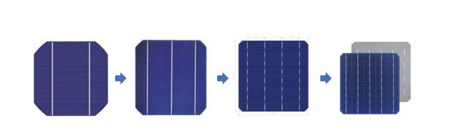 shingled solar panel-MBB