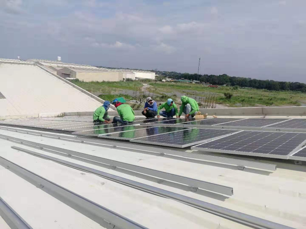 InkPV 200kw grid tied solar system work in Philippines