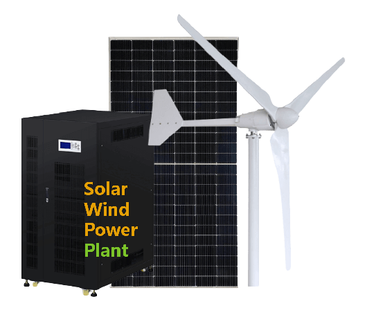 Solar and wind system InkPV